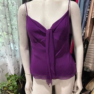 Lafayette 148 New York Vibrant Purple Top